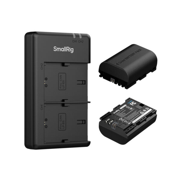 Smallrig Kit de batterie et chargeur pour Canon LP-E6P 5408 2 Smallrig Kit de batterie et chargeur pour Canon LP-E6P 5408