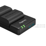 Smallrig Kit de batterie et chargeur pour Canon LP-E6P 5408