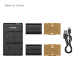 Smallrig Kit de batterie et chargeur pour Canon LP-E6P 5408