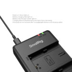 Smallrig Kit de batterie et chargeur pour Canon LP-E6P 5408
