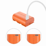 Smallrig Batterie pour appareil photo Canon LP-E6P - Orange 5407