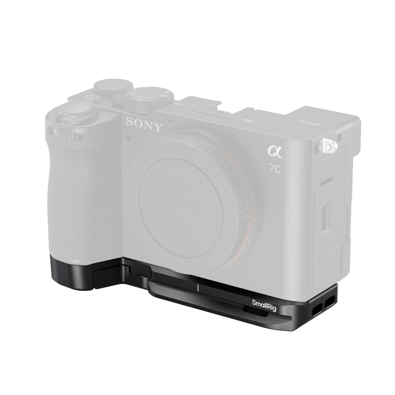 Smallrig Plaque de base avec emplacement pour Airtag pour Sony Alpha 7C II / Alpha 7CR (Noir) 5481