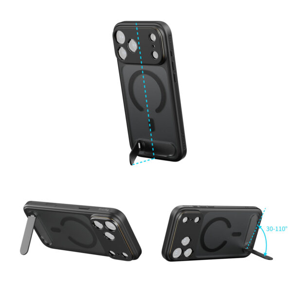 Cage Vidéo SmallRig Pour IPhone 17 Pro - Coque + Monture T + Plaque 17mm - Pour Vlogs Et Vidéos Pro