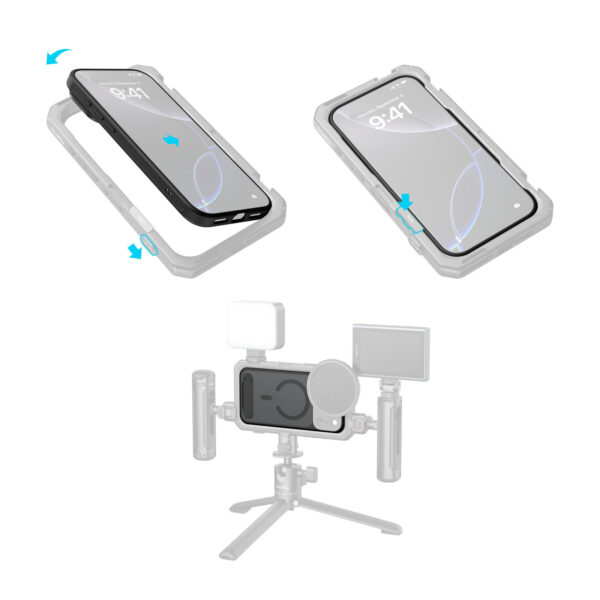 Smallrig Lightweight Photo Case for iPhone 17 Pro (Black) 5549