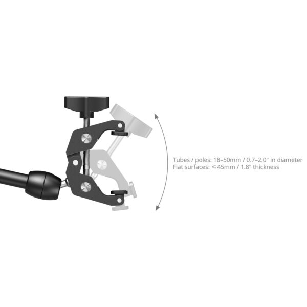 Smallrig Bras Magique de Bureau avec Kit de Pinces en Forme de Crabe 5624