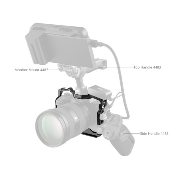 Smallrig Cage with Space for Airtag for Sony Alpha 7R V / 7 IV / 7S III / 1 / 7R IV 5583