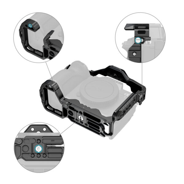 Smallrig Kit de cage "HawkLock" pour Sony Alpha 7R V / 7 IV / 7S III (Édition Avancée) 5599 3 Smallrig Kit de cage "HawkLock" pour Sony Alpha 7R V / 7 IV / 7S III (Édition Avancée) 5599