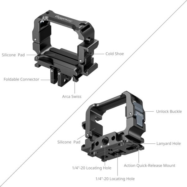 Smallrig Adaptateur de cage pour DJI Osmo Pocket 3 5607