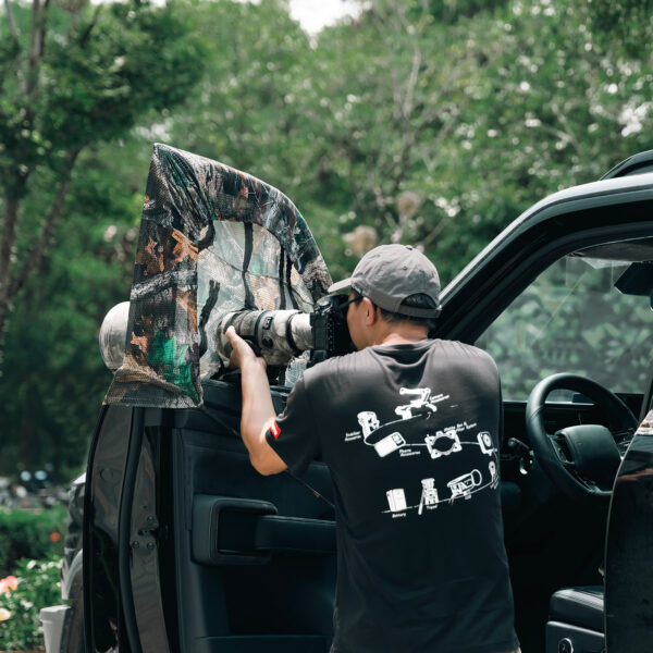Smallrig Ensemble de rideaux de tir latéraux pour véhicule (avant et arrière) 5498