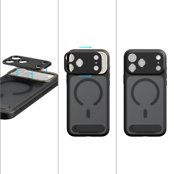 Smallrig Coque de photographie légère pour iPhone 17 Pro Max (Noir) 5551