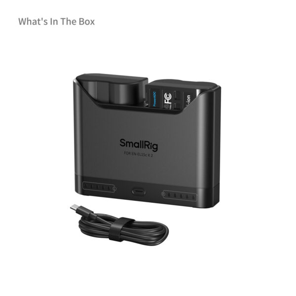 Smallrig Kit de charge rapide pour batteries EN-EL15c à camera 5486