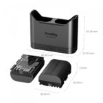 Smallrig Kit de charge rapide pour batteries d'appareil photo LP-E6P 5485
