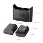 Smallrig Kit de charge rapide pour batteries de caméra NP-FZ100 5483