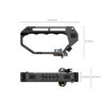 Smallrig Poignée supérieure de style D avec pince NATO 5661