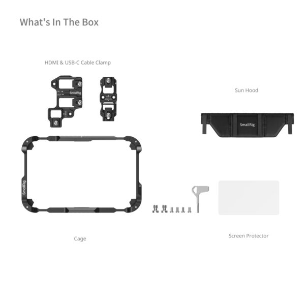 Smallrig Kit de cage pour moniteur Atomos Ninja TX / TX GO 5708 3 Smallrig Kit de cage pour moniteur Atomos Ninja TX / TX GO 5708