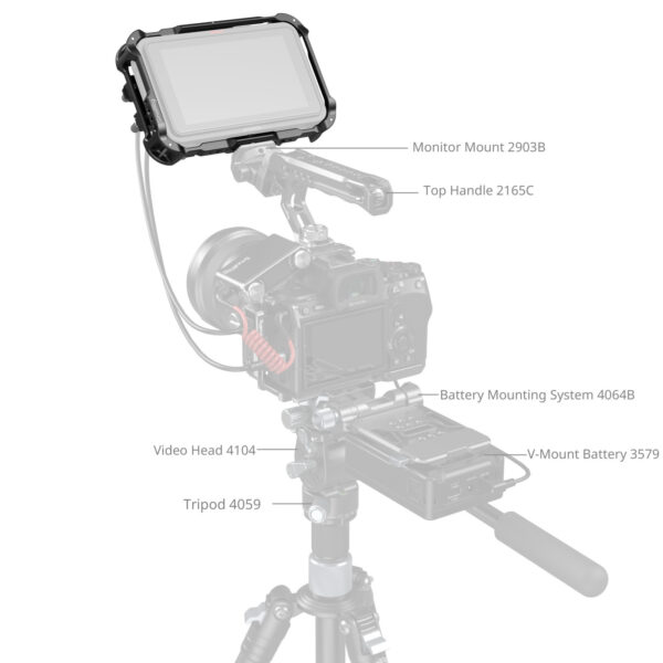 Smallrig Kit de cage pour moniteur Atomos Ninja TX / TX GO 5708 6 Smallrig Kit de cage pour moniteur Atomos Ninja TX / TX GO 5708