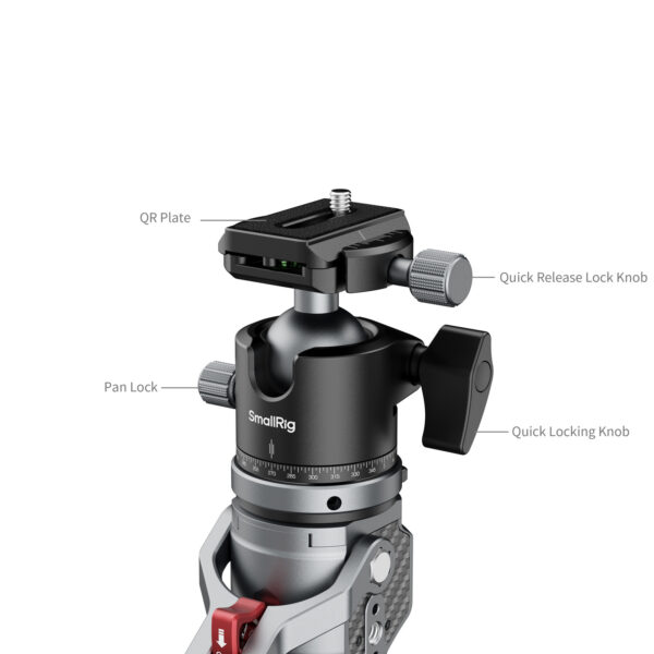 Smallrig Monopode en fibre de carbone pour la photographie 5564