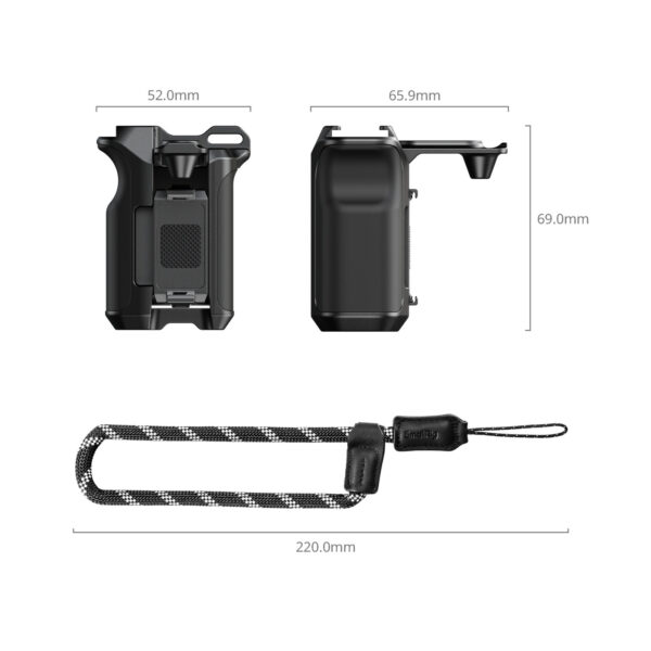 Smallrig Poignée pour DJI Osmo Action 5 Pro / 4 / 3 5826 4 Smallrig Poignée pour DJI Osmo Action 5 Pro / 4 / 3 5826