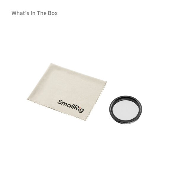 Smallrig Filtre étoile à 6 points pour DJI Osmo Action 5 Pro / 4 5839