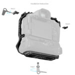 Smallrig Cage pour Canon EOS R5 Mark II avec poignée de batterie BG-R20 5623