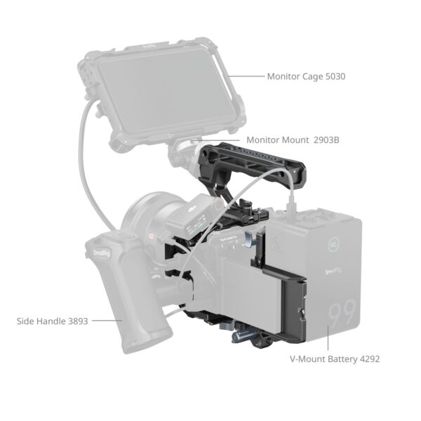 Smallrig Kit de cage pour Sony FX3 / FX30 5823