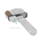 Smallrig Plaque de montage en L avec poignée en bois pour FUJIFILM X-T30 / X-T30 II / X-T30 III (Argent Charbon) 5668
