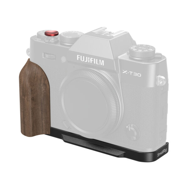 Smallrig Plaque de montage en L avec poignée en bois pour FUJIFILM X-T30 / X-T30 II / X-T30 III (Noir) 5666 1 Smallrig Plaque de montage en L avec poignée en bois pour FUJIFILM X-T30 / X-T30 II / X-T30 III (Noir) 5666