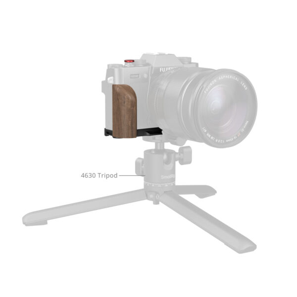 Smallrig Plaque de montage en L avec poignée en bois pour FUJIFILM X-T30 / X-T30 II / X-T30 III (Noir) 5666 4 Smallrig Plaque de montage en L avec poignée en bois pour FUJIFILM X-T30 / X-T30 II / X-T30 III (Noir) 5666