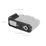 Smallrig Plaque de montage en L avec poignée en silicone pour FUJIFILM X-T30 / X-T30 II / X-T30 III (Noir) 5663