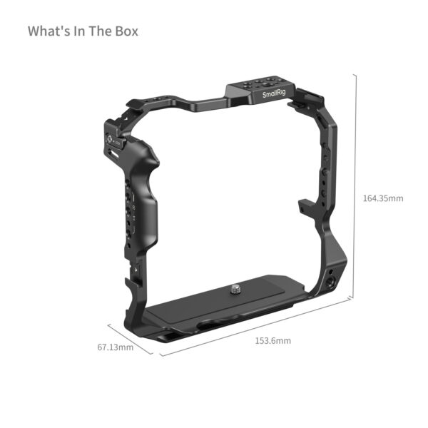 Smallrig Cage pour Canon EOS R5 Mark II avec poignée de batterie BG-R20 5623 2 Smallrig Cage pour Canon EOS R5 Mark II avec poignée de batterie BG-R20 5623