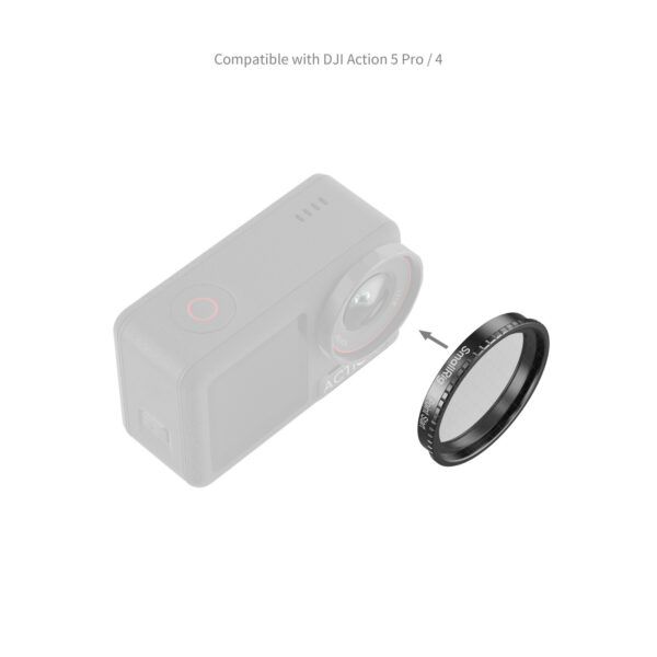 Smallrig Filtre étoile à 6 points pour DJI Osmo Action 5 Pro / 4 5839