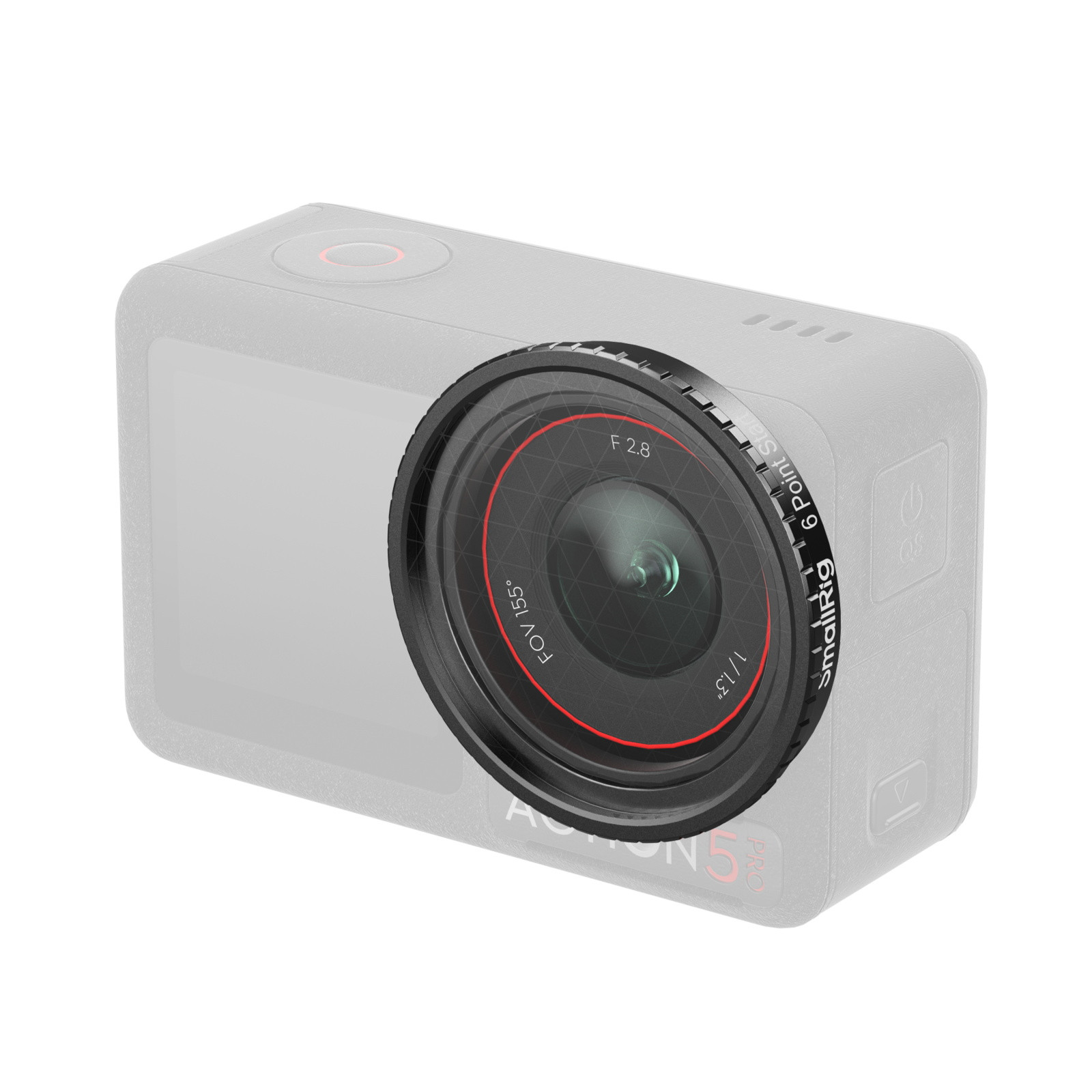 Smallrig Filtre étoile à 6 points pour DJI Osmo Action 5 Pro / 4 5839