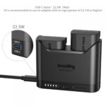 Smallrig Kit de charge rapide pour batteries d'appareil photo LP-E6P 5485