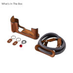 Smallrig Kit de protection en cuir demi-coque pour FUJIFILM X-T30 / X-T30 II / X-T30 III (Marron) 5670