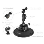 Smallrig Montage à ventouse de 6 pouces pour caméras d'action 5856